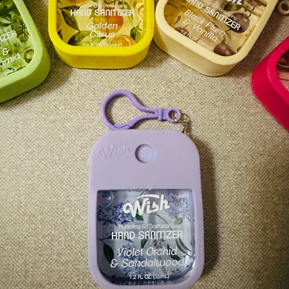 Wish Lavender Hand Sanitizer with Clip